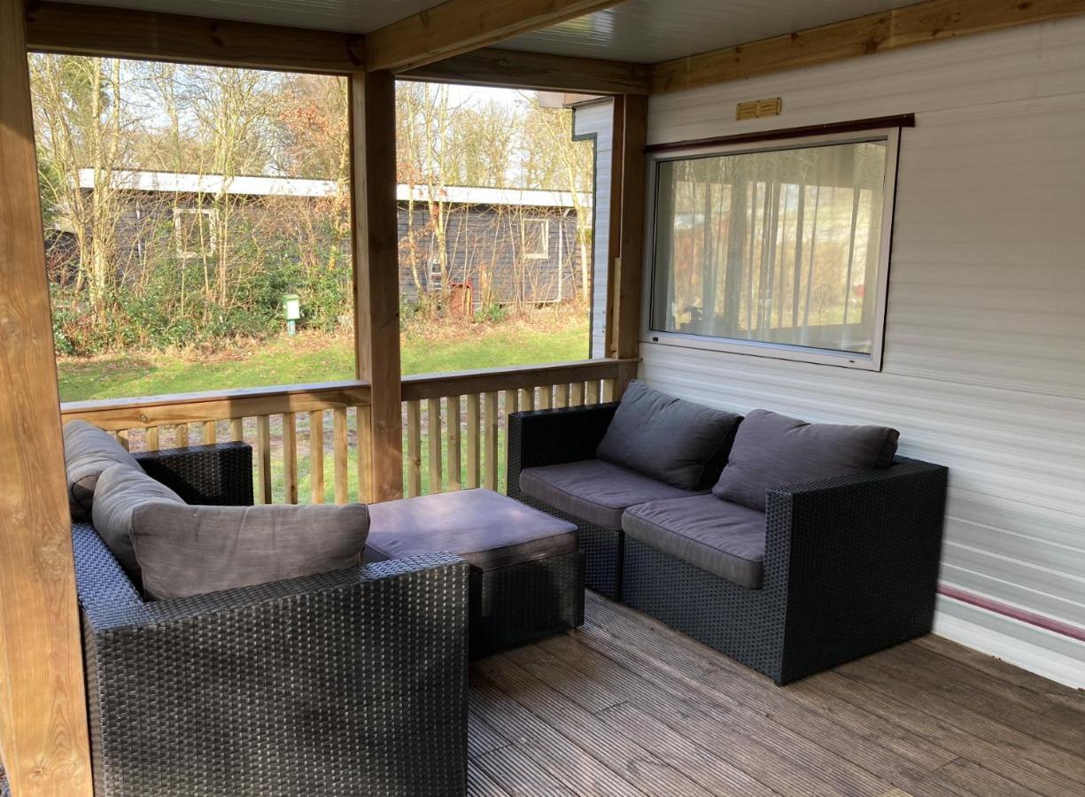 Вілла Chalet 'T Rijsterbos Op Camping Met Zwembad! Екстер'єр фото