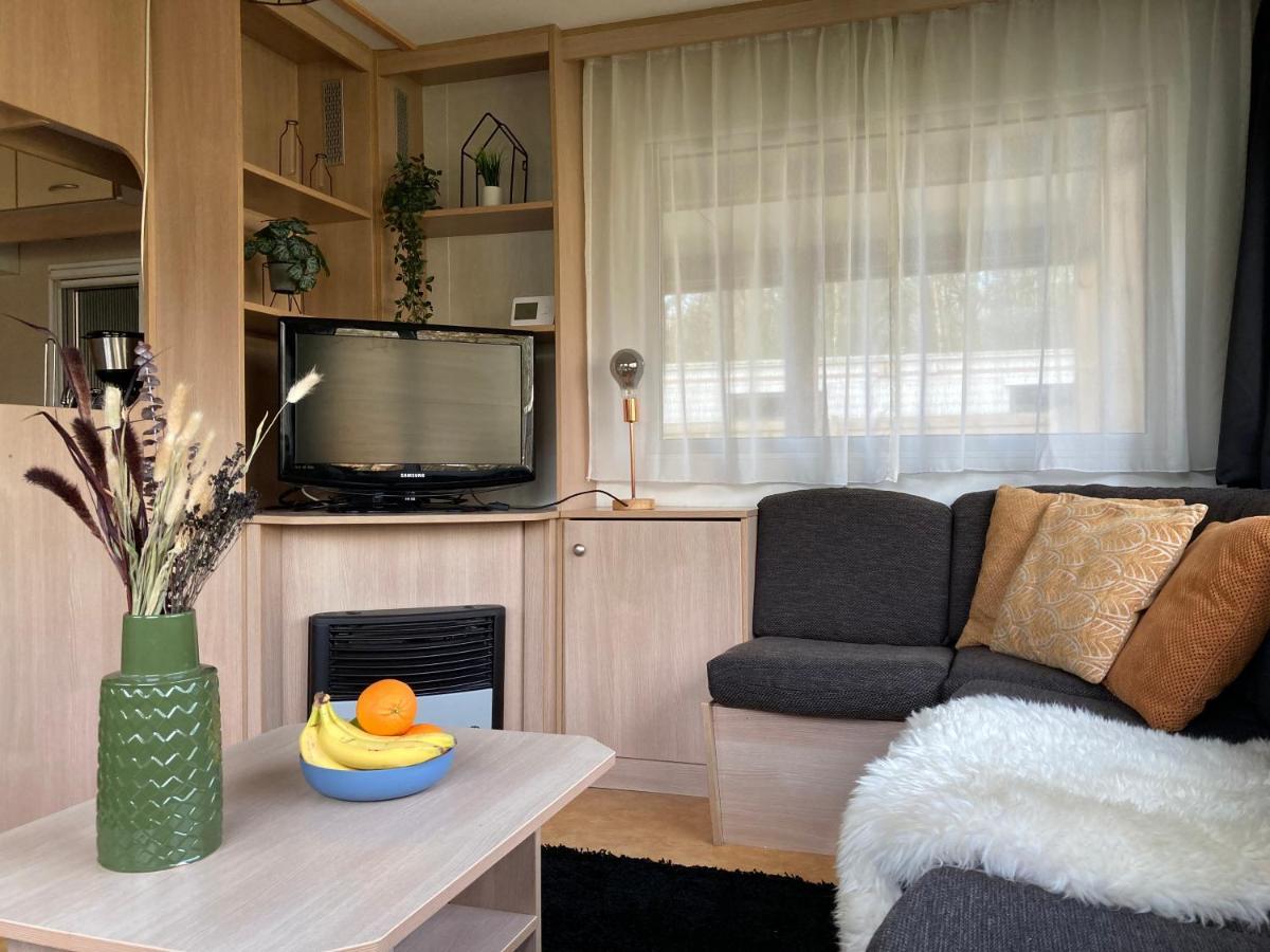 Вілла Chalet 'T Rijsterbos Op Camping Met Zwembad! Екстер'єр фото