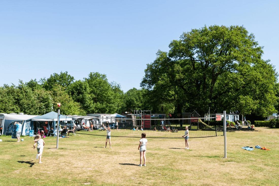 Вілла Chalet 'T Rijsterbos Op Camping Met Zwembad! Екстер'єр фото